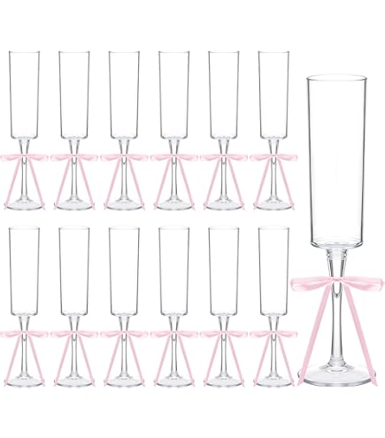 Rose Gold Champagne Wedding Flutes, Wedding Glasses, Rose Gold Toasting Flutes, Rose Gold Champagne Glasses, Champagne Flutes - View #7
