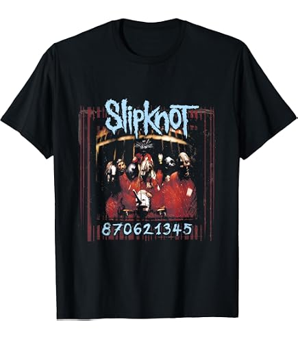 Amazon.com: Official Slipknot Self Titled Long Sleeve T-Shirt