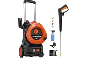 LE HAO TOOL Electric Power Washer 4200PSI 2.5 GPM Pressure Washer with 25 Ft Hose, 4 Quick Connect Nozzles Power Washers Electric Powered Clean Car/Patios
