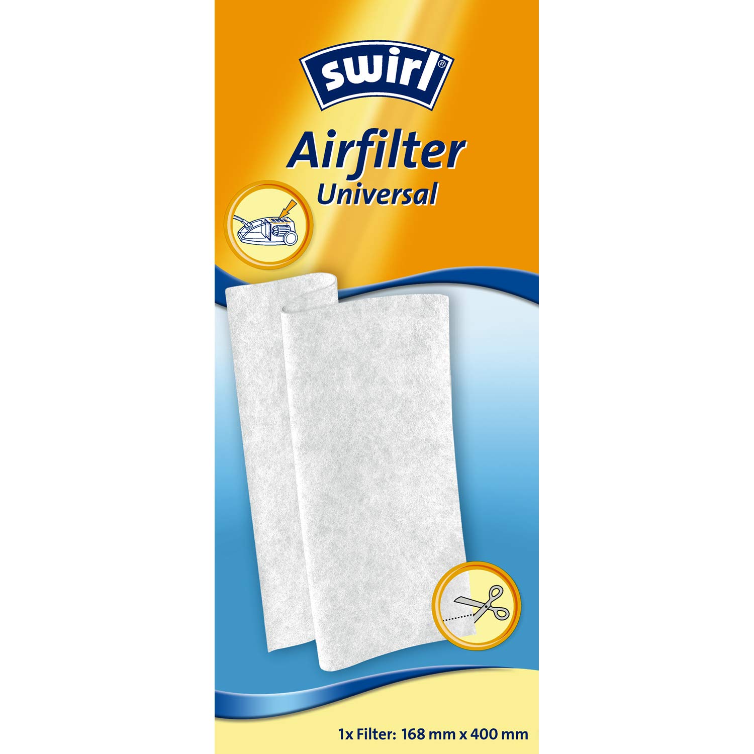 Swirl air filter universal
