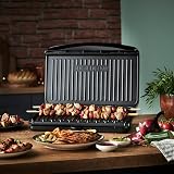 George Foreman Large Fit Grill 2400W Black Non Stick Easy Clean Drip Tray view 8