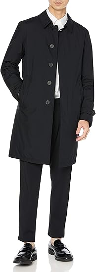 Amazon ヘルノ 公式 定番 Laminar ラミナー ダウン入りステンカラーコート ロング丈 Laminarライン Gore Tex 定番 ダウン入りステンカラーコート Pi099ul 9300 Black メンズ コート ジャケット 通販