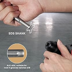 Rotary Hammer SDS Plus Drill Bits & Chisels