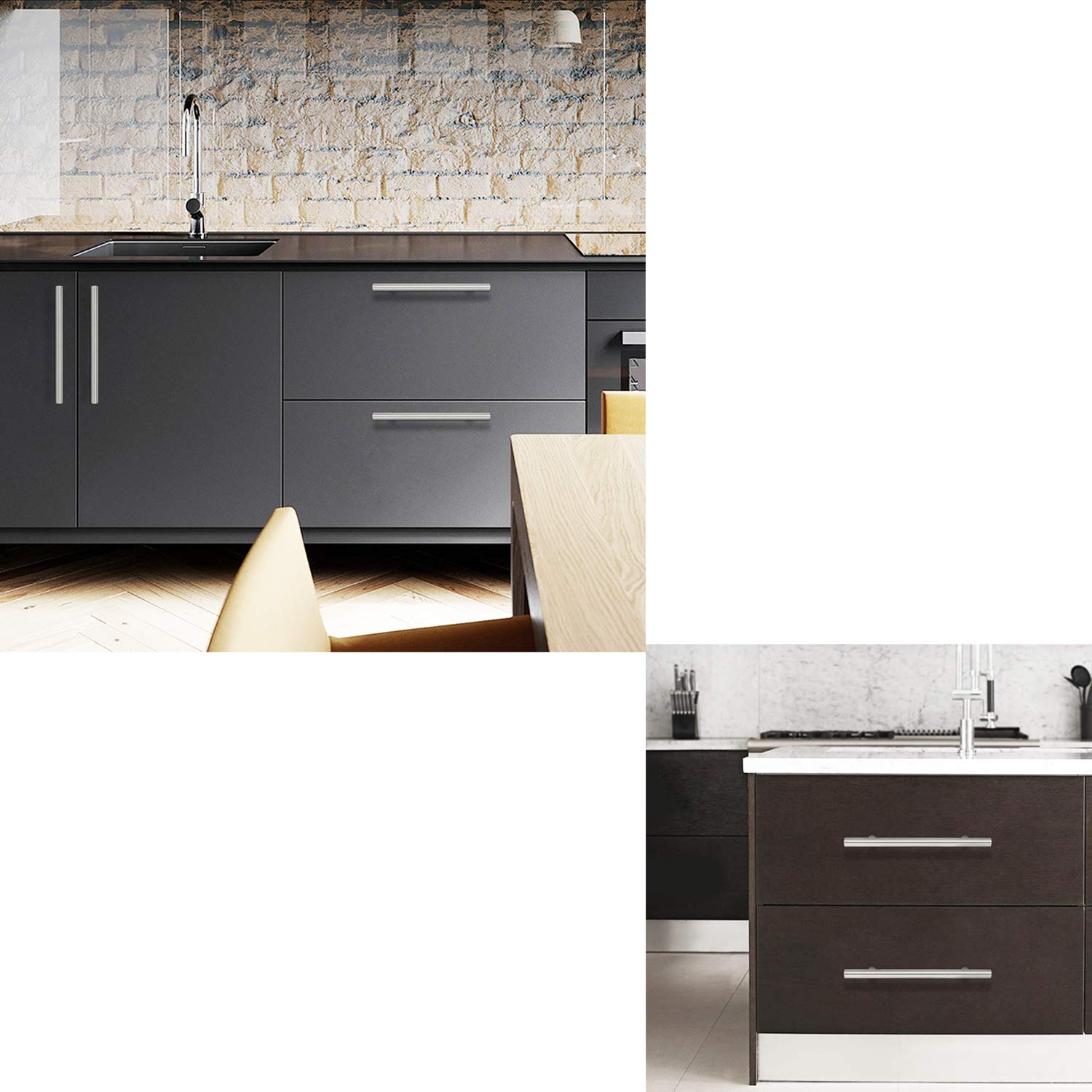 Mangos y asas para menaje armario Tiradores de gabinete de acero