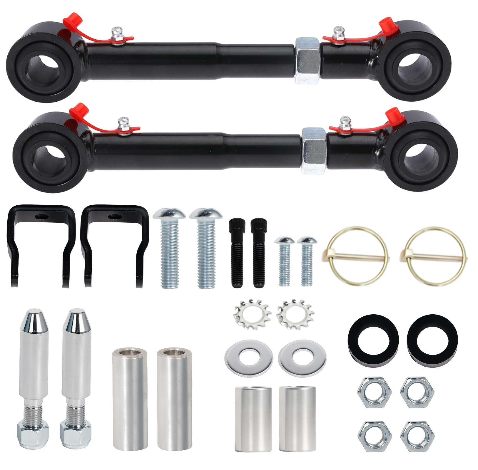 Photo 1 of ***MISSING PARTS***
Chassora JP-9003-TJ 2PCS Sway Bar End Link Quicker Disconnect for Jeep Wrangler TJ 1998 1999 2000-2002 2003 2004 2005 2006, Cherokee XJ 1984 1985 1986 1987 1988 1989 1990 1991 1992 1993-2001