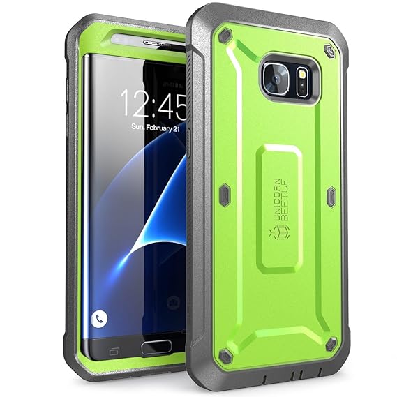 Galaxy S7 Edge Schutzhülle, SUPCASE Ganzkörper-Rugged Case mit integriertem Displayschutz für Samsung Galaxy S7 Edge (2016 Re