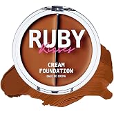 Ruby Kisses 3D Face Creator Cream Foundation &amp; Concealer, 12 Hours Long Lasting, Medium to Full Coverage, Non-Greasy, Ideal for Makeup &amp; Contour Palette (Level 11)