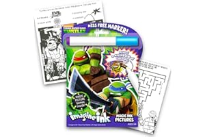 Bendon Teenage Mutant Ninja Turtles Imagine Ink Book