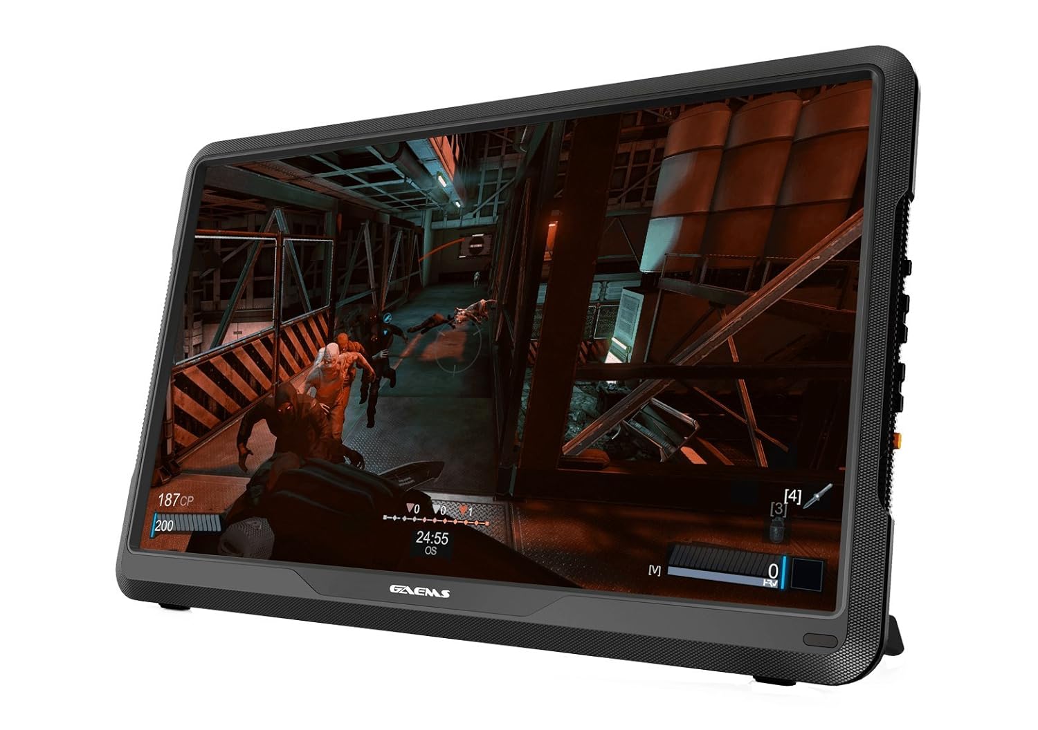 Gaems M155 15 5 Hd Led Performance Portable Gaming Monitor For Ps4 Xbox One And Other Consoles Console Not Included Video Games Amazon Com