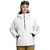 Pionner Camp Womens Ski Jacket Snow Coat Waterproof Baggy Anorak Snowboard Hoodie Insulated Pullover Winter Sports Mountain