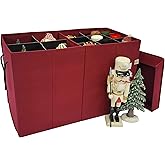 612 Vermont Tall Nutcracker and Figurine Storage Box with Adjustable Dividers, 17” H x 26” L x 13.5” D (SB-40062-VT)