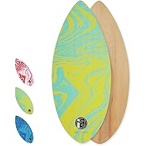 iBOARD 36” Skipper Skimboard with High Gloss Coat Wooden Skim