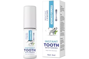 QQCHERRY Tooth Paint, Instant Teeth Whitening, Tooth Polish Uptight White, Easy at Home