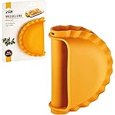 Monkey Business Mezzelune Shaped Oven Mitt - Essential Baking Supplies, Durable Pot Holder for Kitchen, Heat Resistant Silico