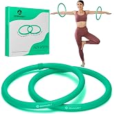 Weighted Fitness Hoop for Arm and Shoulder Workouts | Lightweight Upper Body Exercise Tool to Strengthen Arms and Shoulders, Ideal for Fun Home Workouts