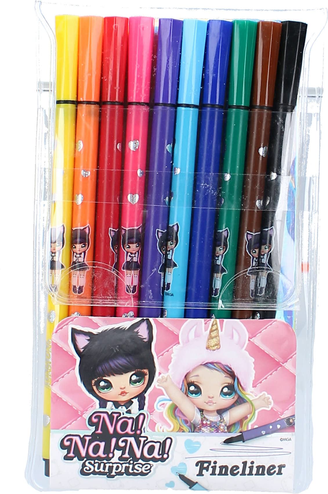 fineliners girls 10 pcs