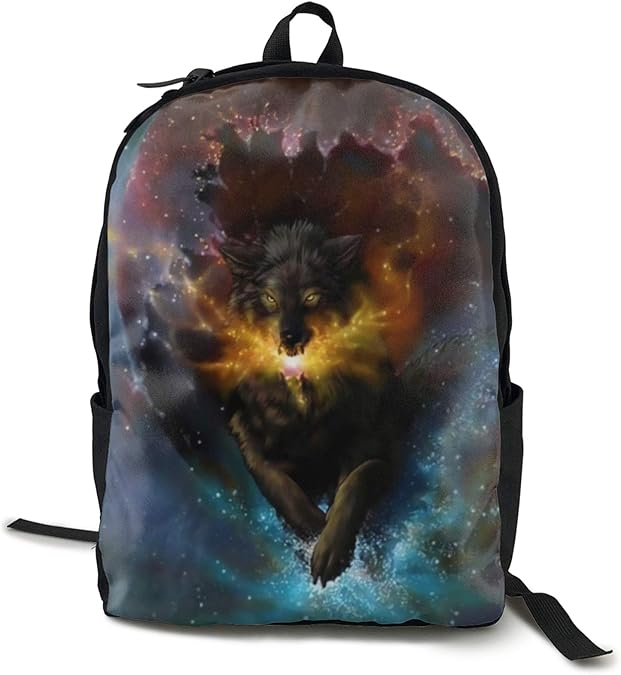 Legendary Wolf Casual Travel School Backpack Rucksack