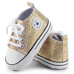 KKIIDDSS Unisex Baby Girls Boys Canvas High-top