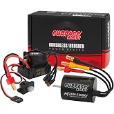 JUZUXI 1/16 1/18 RC Brushless Sensorless Motor 35A ESC Combo,2430 7200KV | Waterproof Sensorless Motor,Surpass Hobby,Electric Speed Controller Set,for RC Model Car Truck