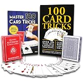Magic Makers 100 Card Tricks Kit Includes Marked Deck &amp; Svengali Trick Deck