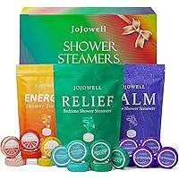 Shower Steamers Aromatherapy 18 Pack - Birthday Gifts for Women, Men, Mom, Christmas Gifts Stocking Stuffers for Women Men Te