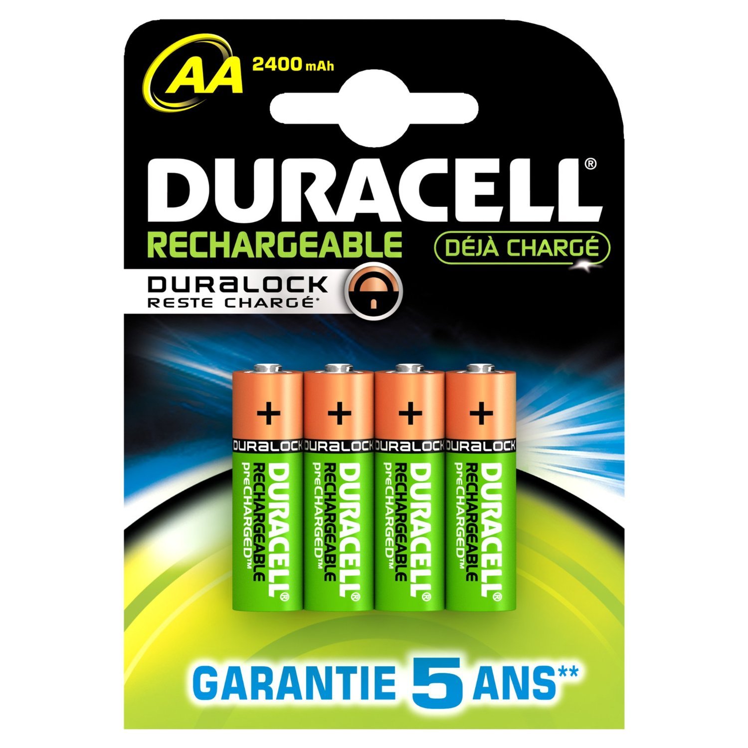 Duracell Stay Charged Premium AA Batteries