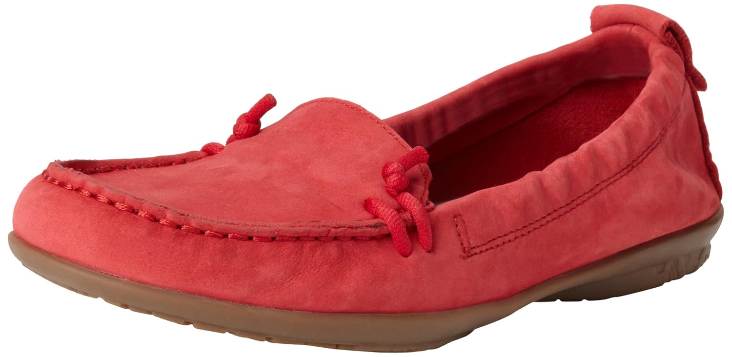 Buy Hush Puppies Women S Ceil Slip On Flat Red 8 5 M Us At Amazon In