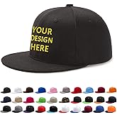 Reuhen Custom Baseball Cap with Embroidery Text Logo and Print Photo,Image, Personalized Adjustable Summer Sun Hat Unisex
