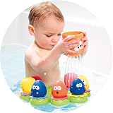 Toomies Octopals Number Sorting Baby Bath Toy Educational Water Toy