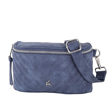 Prato Olivia Bauch Gürtel Tasche für Damen, als Umhängetasche verwendbar, mit Gürtelschlaufe