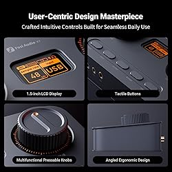 Fosi Audio K7 DAC Headphone Amp, Desktop USB C