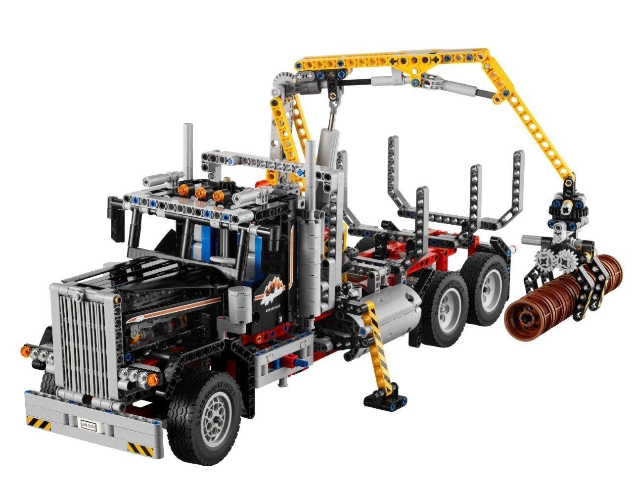 lego logging truck