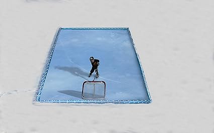 Amazon Com Rave Sports 15 X 24 Inflatable Backyard Ice Rink