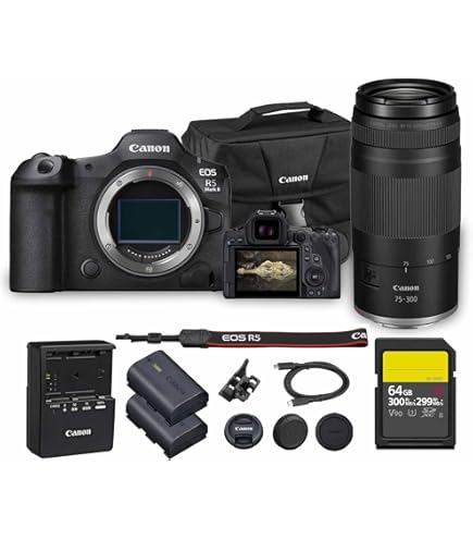 Amazon.com : Canon EOS R5 Mark II Mirrorless Camera | 45MP Full