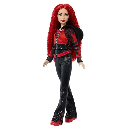 Mattel Disney Descendants 4: The Rise of Red - Doll – Singing Doll with Movie-Inspired Clothes & Accessories, Sings, HWT96