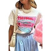 Women Cute Graphic Oversized Tees Fish Lobster Printed Y2K Baggy T Shirts Teen Girls Preppy Vintage Aesthetic Summer Tops