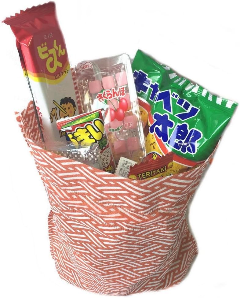 Japanese Dagashi Sweets and Snacks Assortments 20pcs. Made in Japan