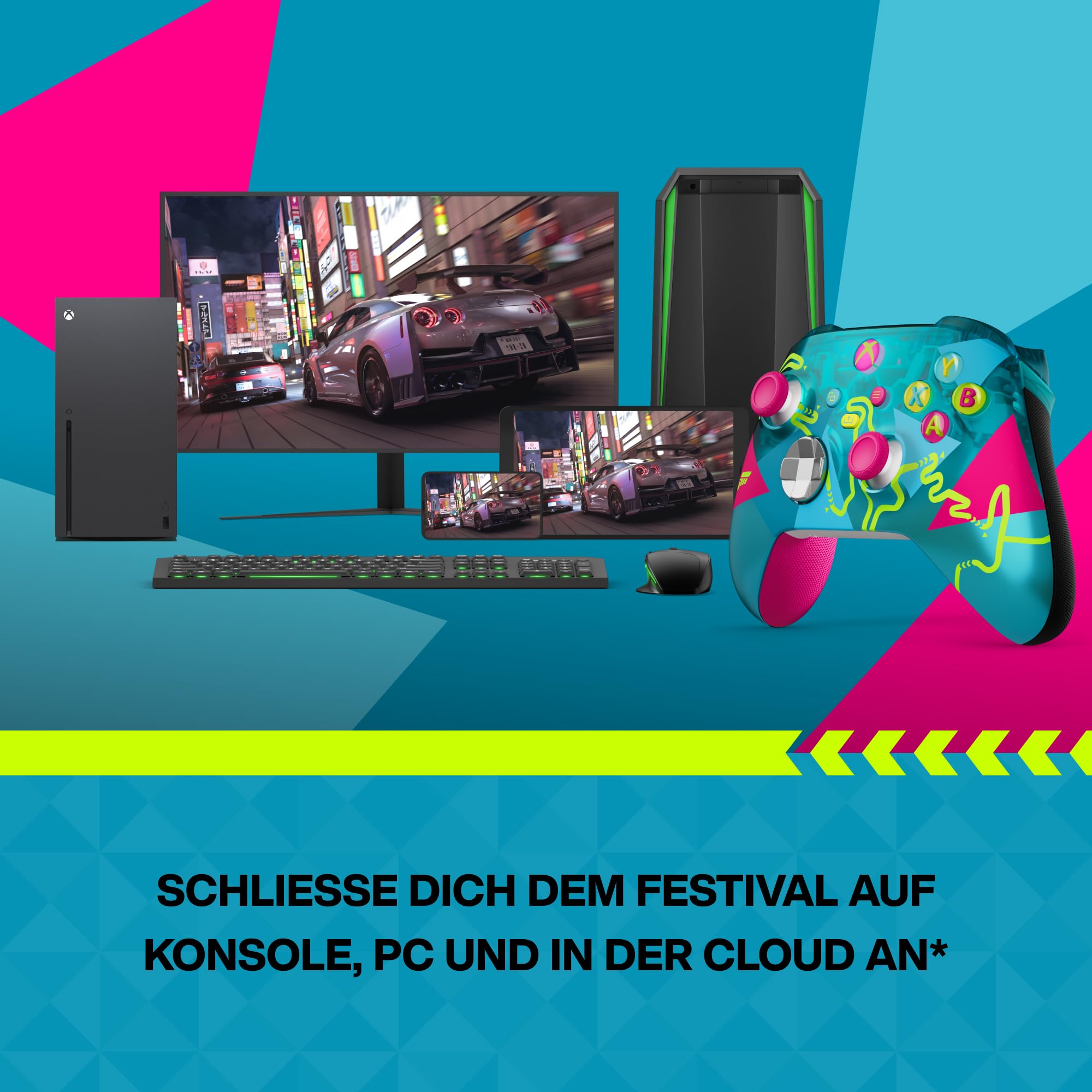 Xbox Wireless Controller – Forza Horizon 6 Limited Edition Series X|S, One, PCs und cloudfähige Geräte 7