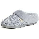 Dearfoams Women's Claire Textured Knit Clog Slipper