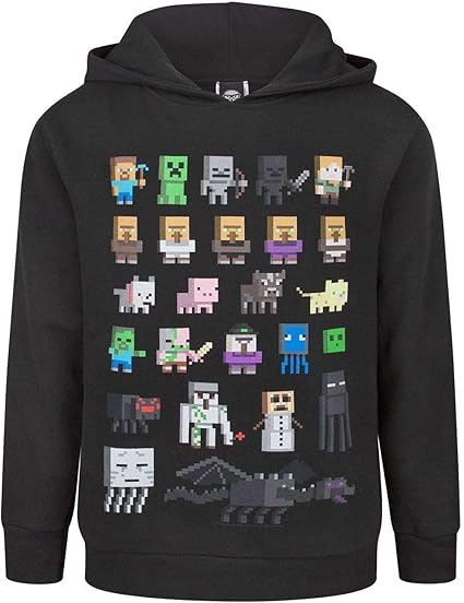 sudadera minecraft niño