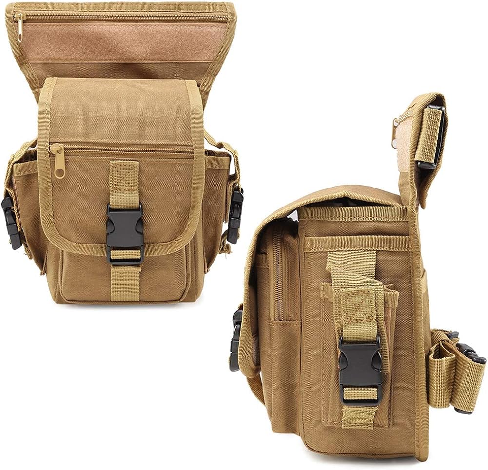 Tactical Military Waterproof EDC Fanny Pack for Trekking Sling Chest