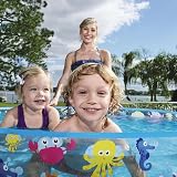 Bestway Sea Creature Paddling Pool 48 x 10 Inch Blue Kid's Pool view 3