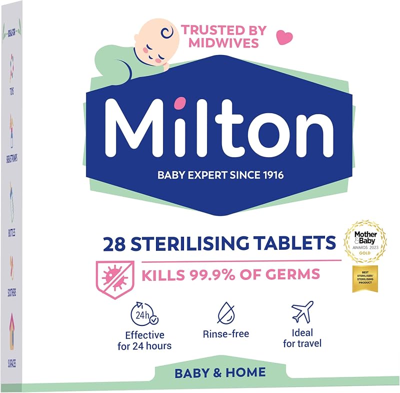 Milton Steriliser 28 Tablets Pack of 6 Brand New Tablets