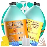 Epoxy Resin Kit - 2 Gallon Fast Cure Epoxy