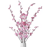Ammyoo Artificial Faux Plants Flowers Indoor Spring