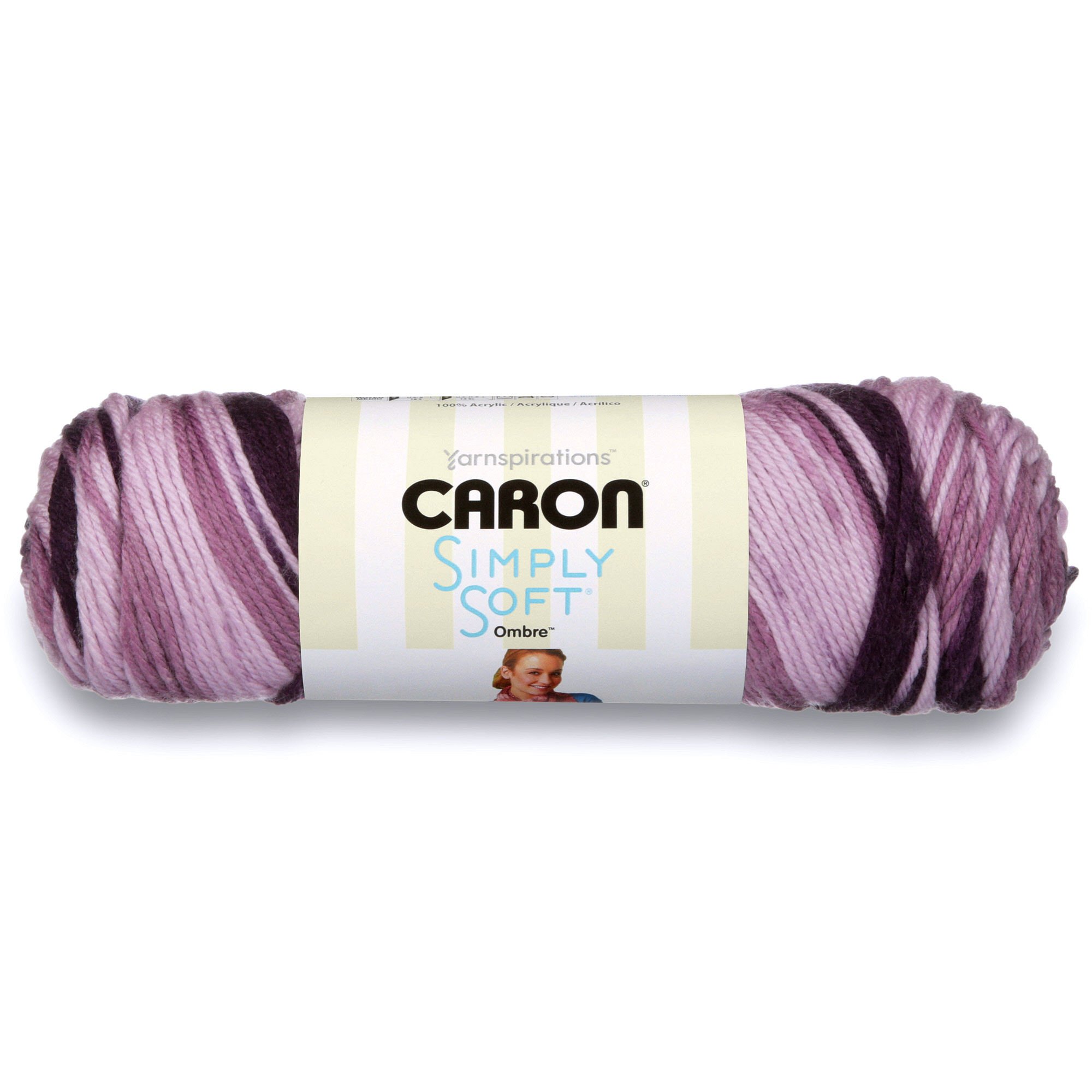 CARON SIMPLY SOFT OMBRE - 141G - GRAPE PURPLE