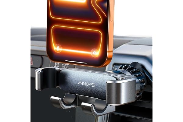 AINOPE Phone Holder for Car Vent【2026 Auto Lock】 Car Phone Holder Mount for Car Accesorries for Women Men Mom, Cell Phone Hol
