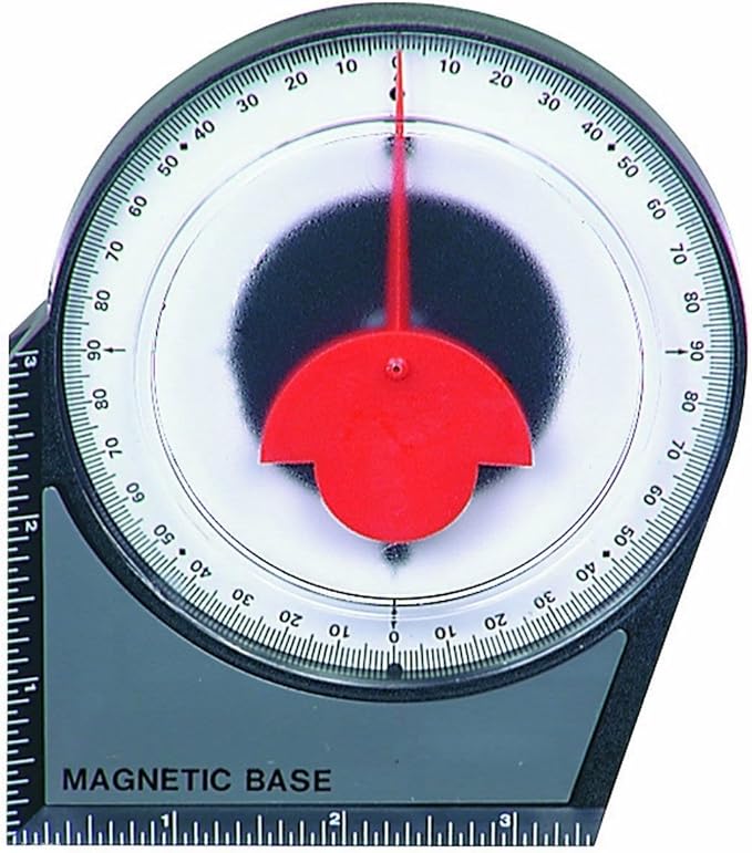 Dial Base Angle Finder Protractor Gauge Protracter