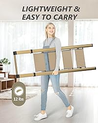 SOLADDER 4 Step Ladder, Folding Step Stool with