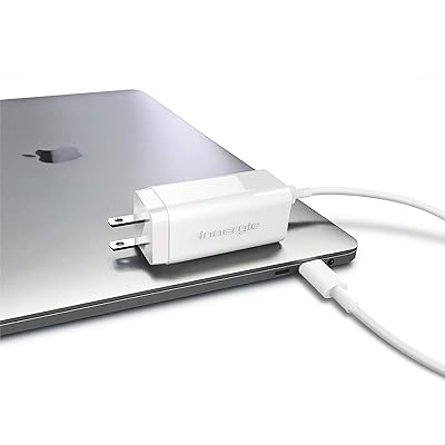 Innergie USB C Charger, 60W International Laptop Charger, World's Smallest USB-C Power Adapter with Interchangeable EU/UK Plugs, for MacBook 12"/ MacBook Pro/MacBook Air/iPad Pro 2018, USB PD [60C]
